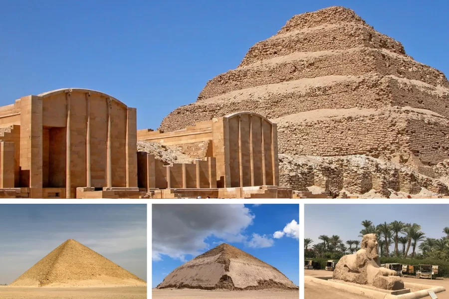 Saqqara Dahshur Pyramids and Memphis Egypt Day Tour